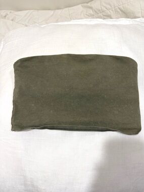 Aerie Olive Green Strapless Tube Top — Minimal Seamless Style